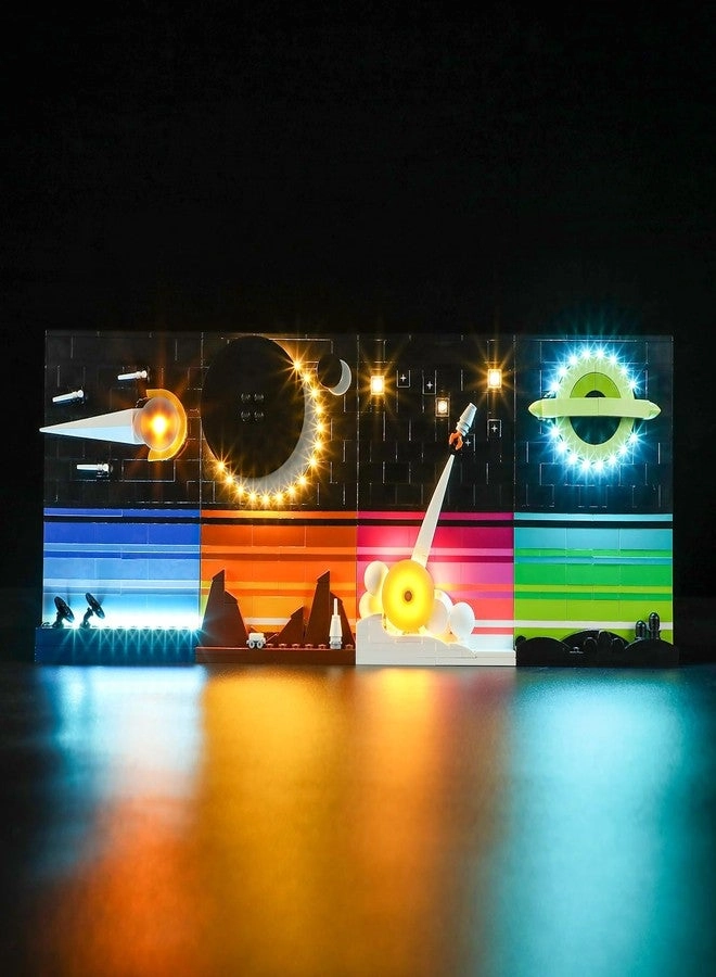 BRIKSMAX Led Lighting Kit - for Lego-21340 Tales of The Space Age Compatible with Lego Ideas Building Set