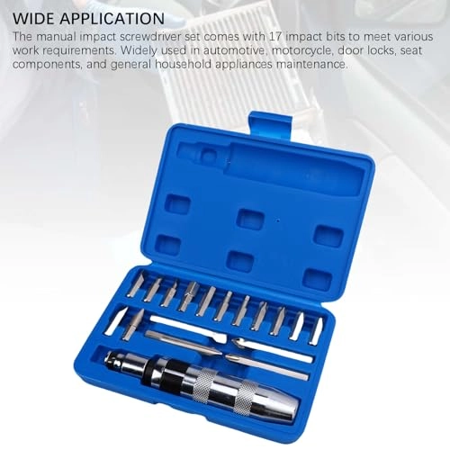 z5xncghbkv Slotted and Phillips Screwdriver Set (18 Pcs)