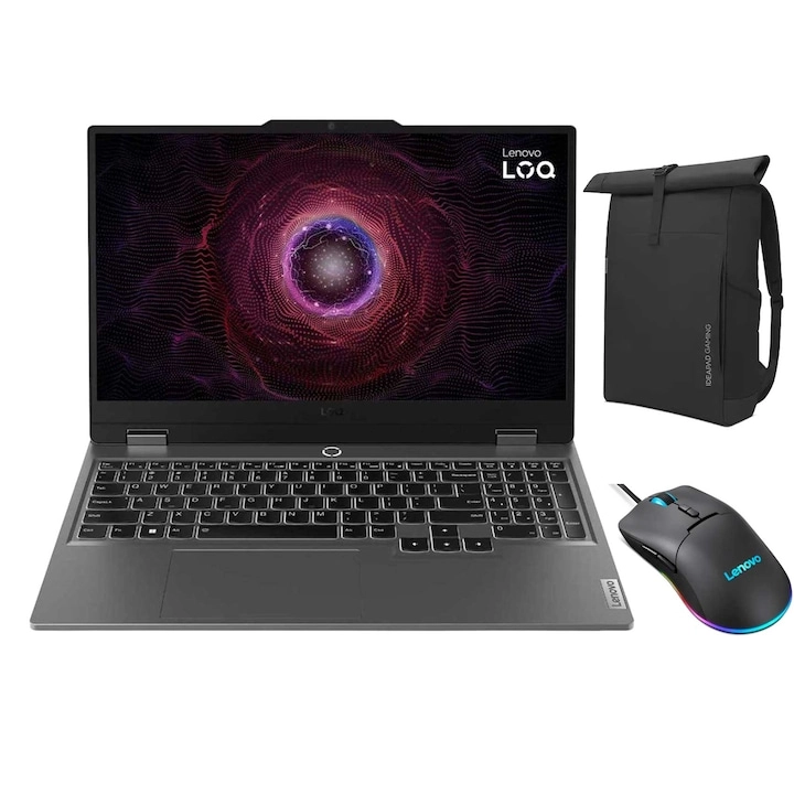 Lenovo LOQ 15ARP9 - 15.6'' 7235HS 24GB DDR5 512GB SSD + Gaming Mouse + Case
