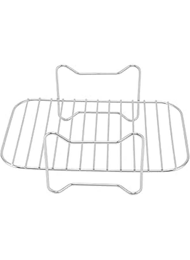 Yosoo Frying Grid Shelf - stainless steel
