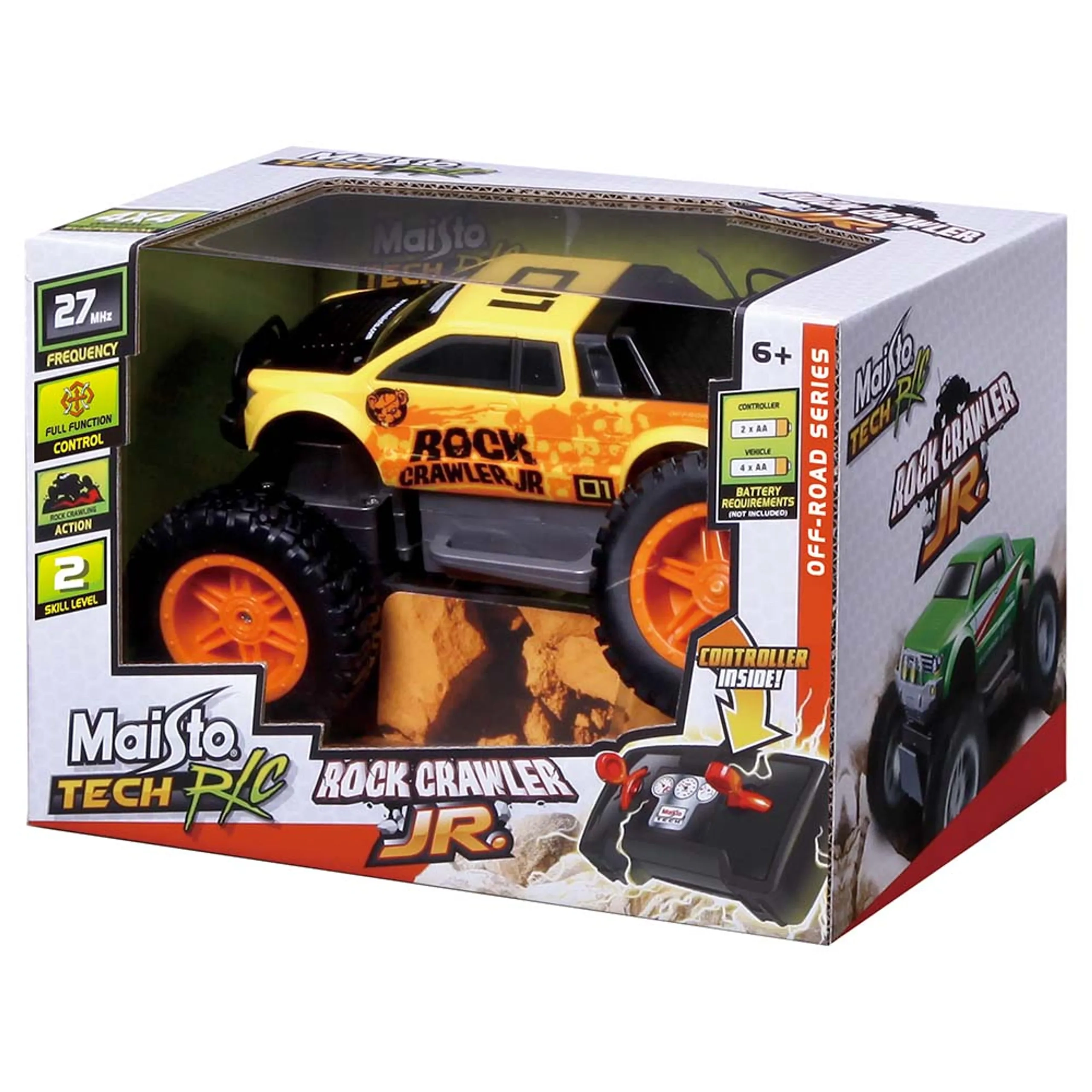 Maisto Tech Rock Crawler Jr. - Full function radio control 20cm