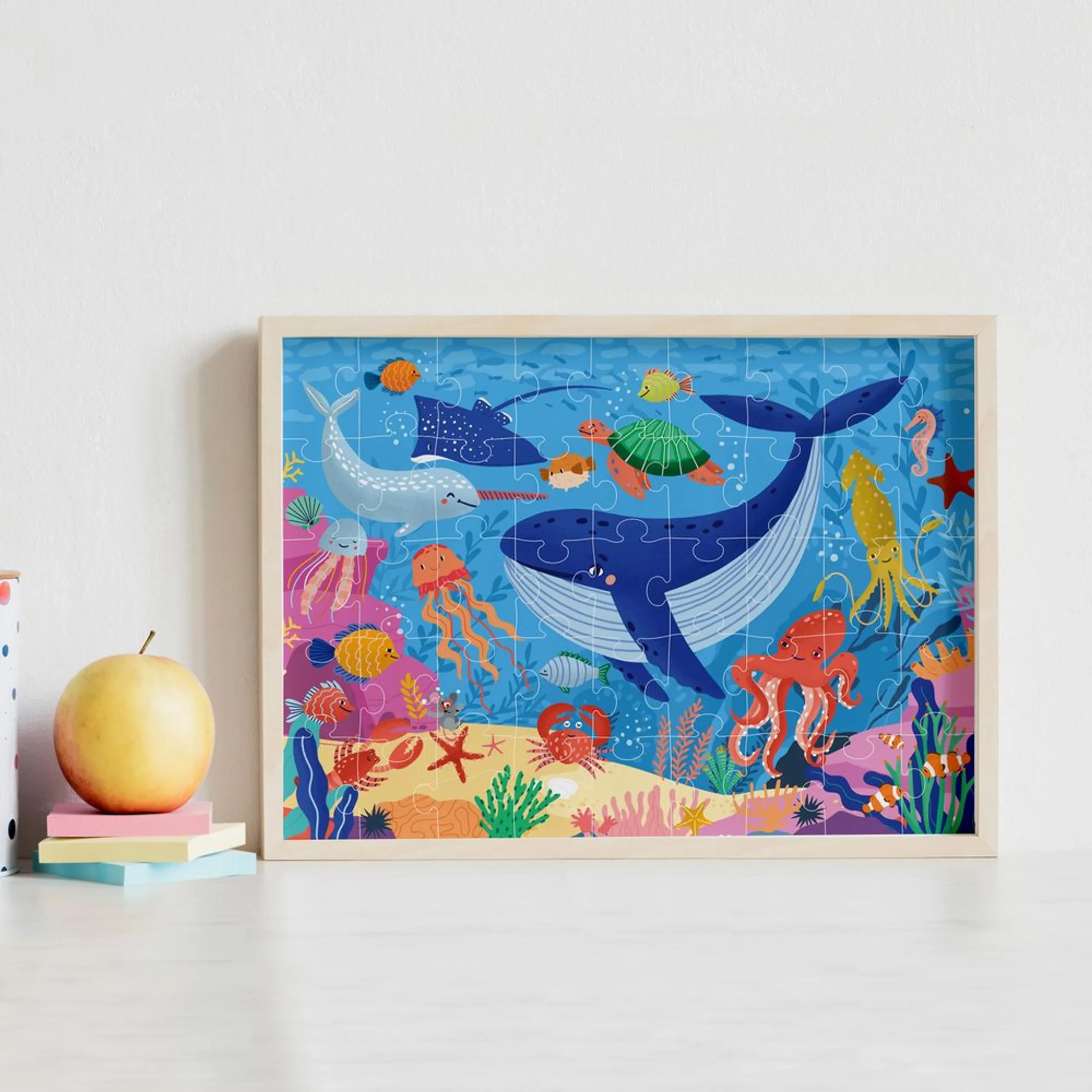 Under The Sea Puzzle (40761363-HST02443) - 45 pcs