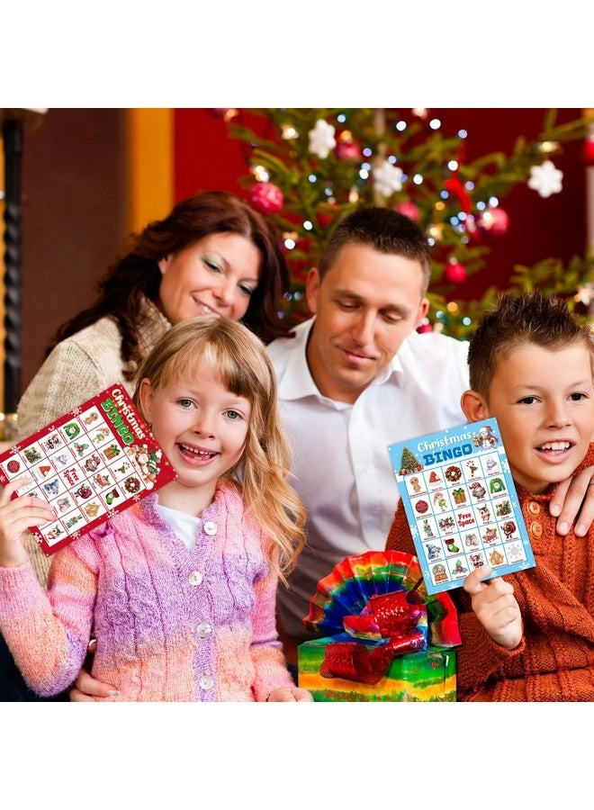 Merry Christmas Bingo Game - 24 Players