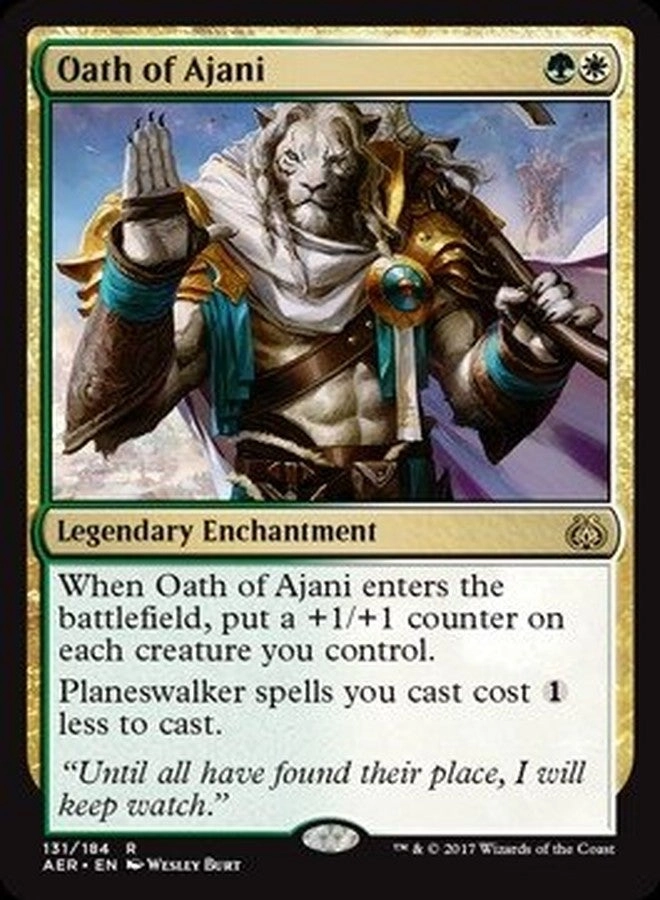 Magic: the Gathering Oath of Ajani (131/184) - Aether Revolt