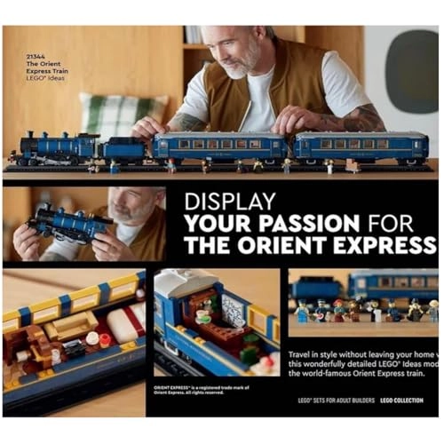 Orient Express Train (21344) - Ideas gold