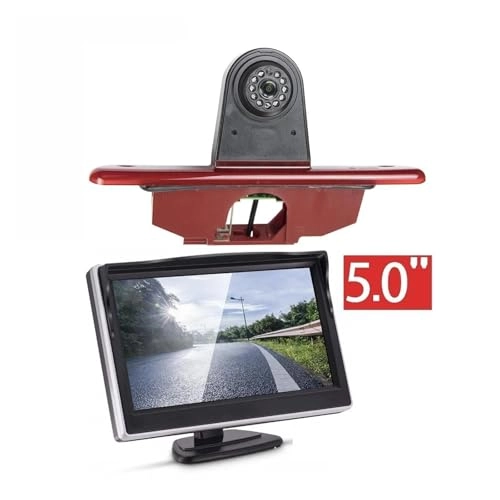Brake light camera - Night vision + 5 inch Monitor