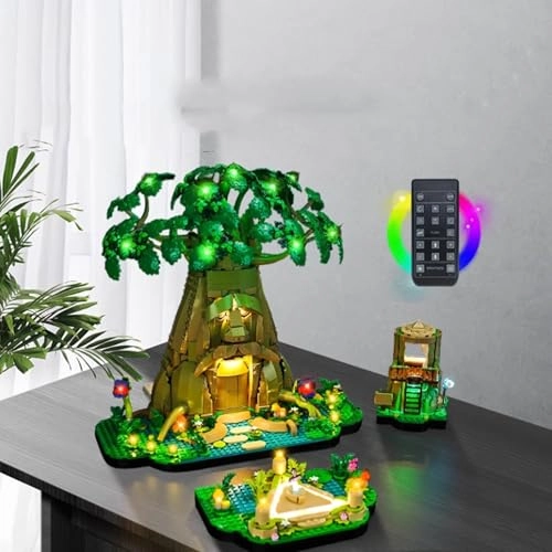 LED Light kit - for Lego 77092 Deku Tree Model Remote Control Version