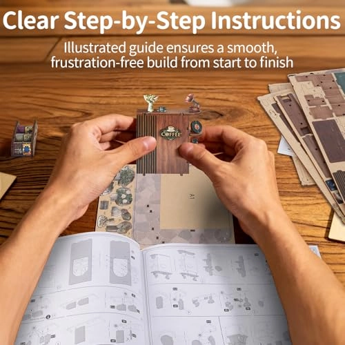 Book Nook (SL001) - DIY LED 3D Puzzle