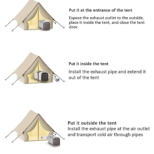Portable Mini Air Conditioner - 1400W
