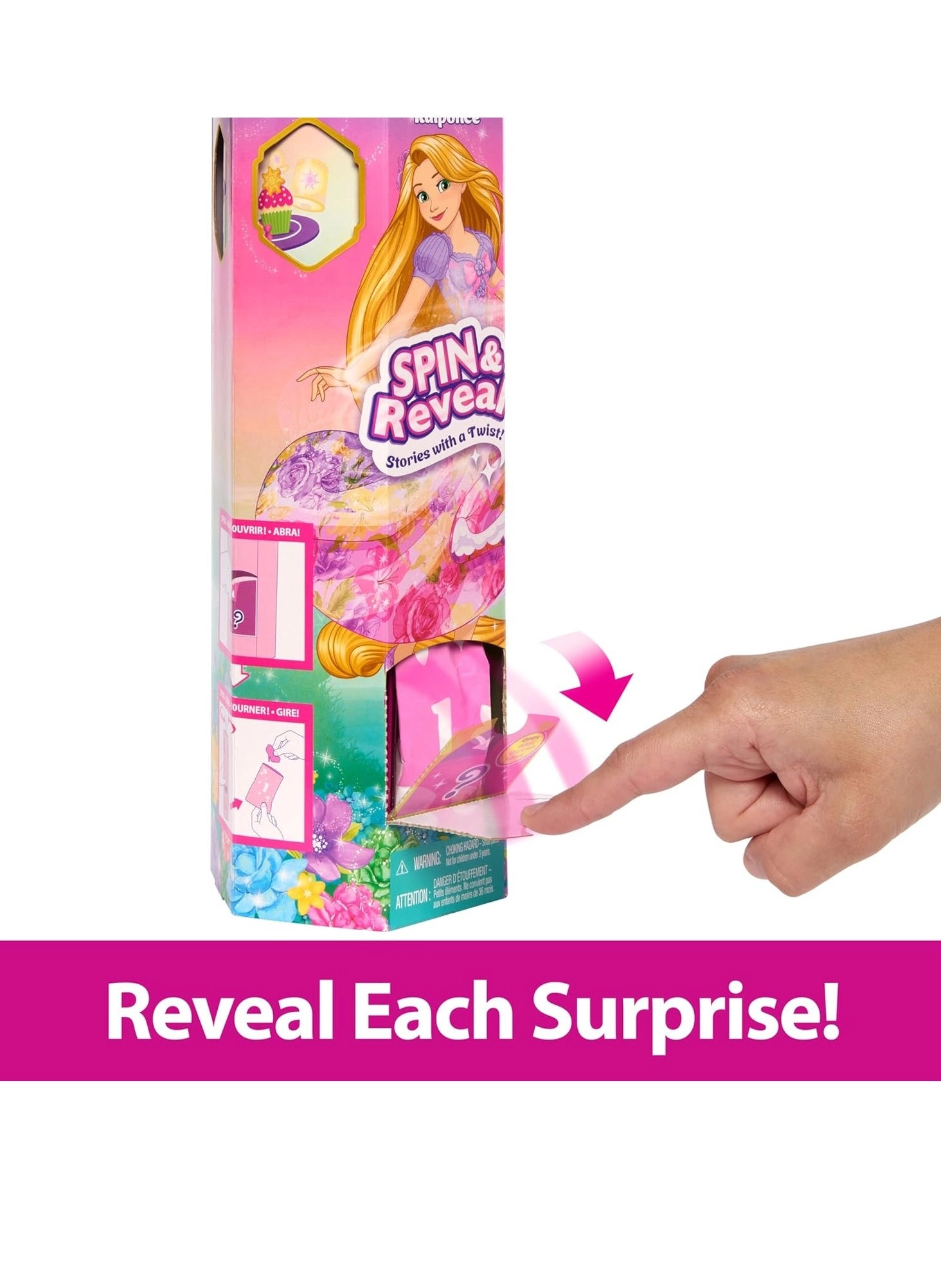 Rapunzel Fashion Doll - Spin & Reveal Wave 1