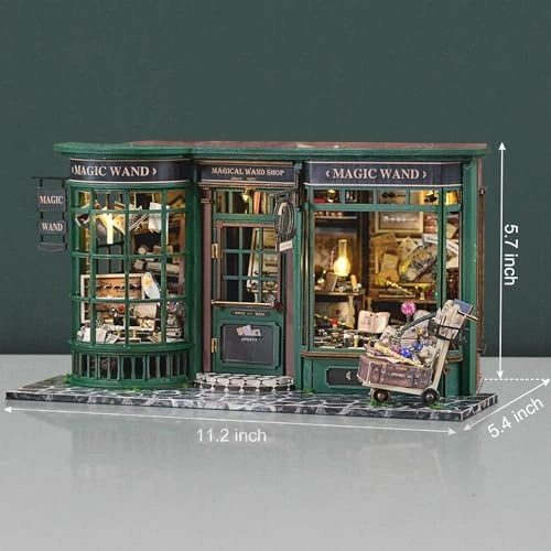 DIY Miniature Dollhouse Kit - Tiny House 1:24
