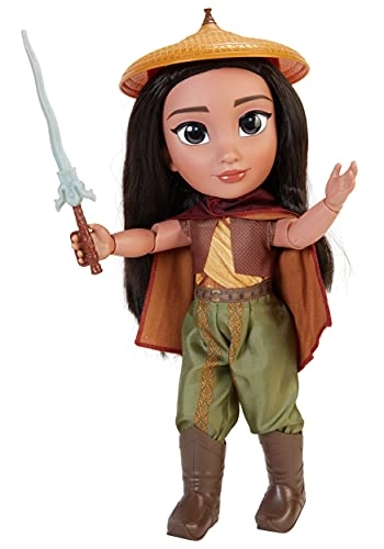 Disney Raya Toddler Doll - 15 Inches Articulated Multicolor