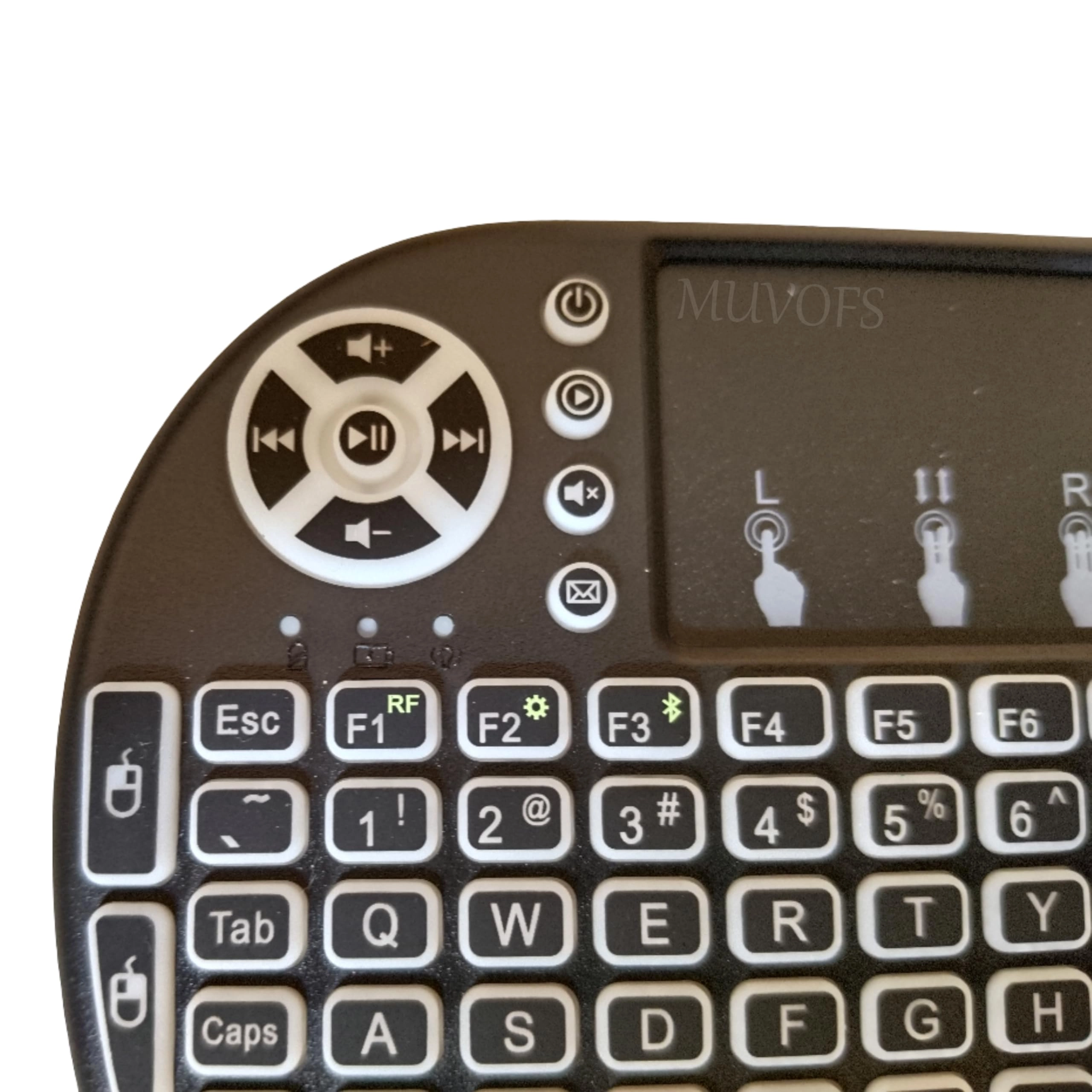 Mini Wireless Keyboard with Touchpad - Bluetooth