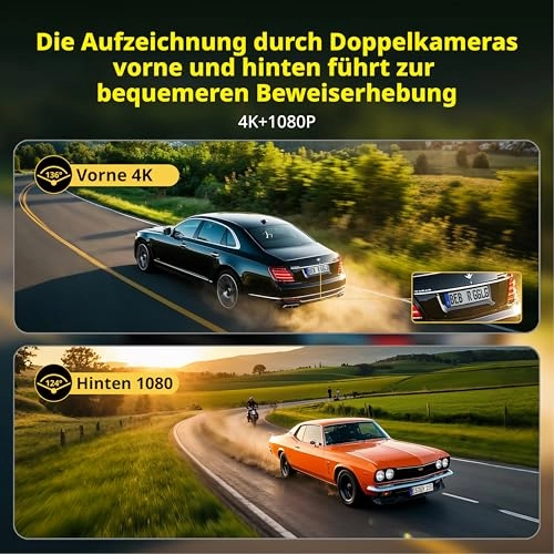 Dash Cam - 3840 x 2160P 60FPS