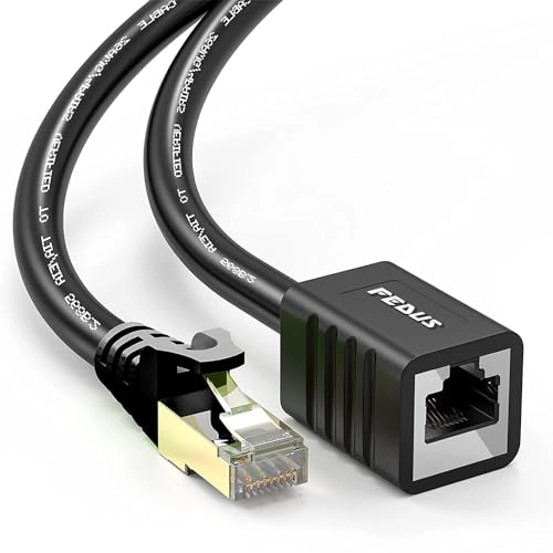 FEDUS Cat8 Ethernet Extension Cable - 5 Meter