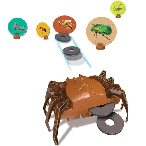 Disc Launcher SpiderBot - Mechanics Motion Aiming Skills - 8 years+