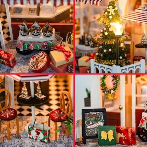 Miniature Wooden Dollhouse Furniture Kit - Creative Room 1:24