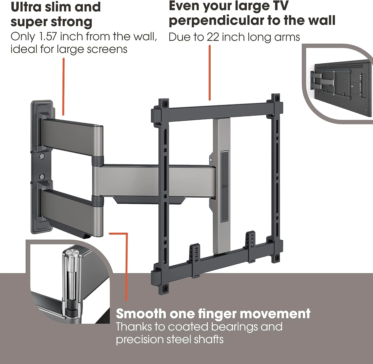 TVM 5445 - 35 kg 32 to 65 inches