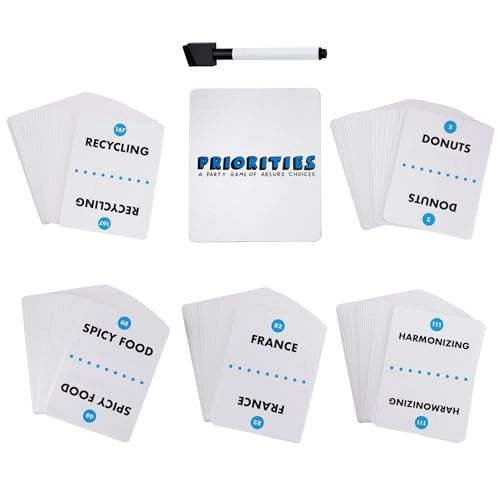 Priorities: A Party Game of Absurd Choices - Card Game