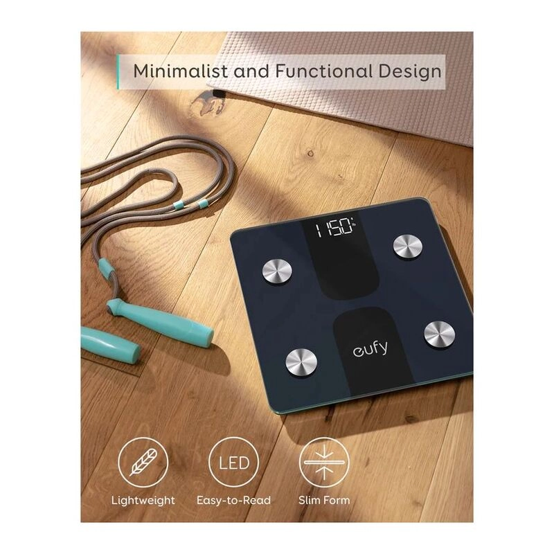 Clean Smart Scale C1 - 12 Health Metrics 16 Users
