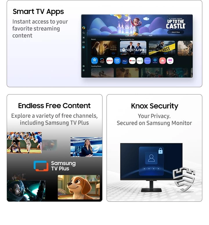 Smart Monitor M5 - LS27FM500EMXUE 27 in 1920x1080