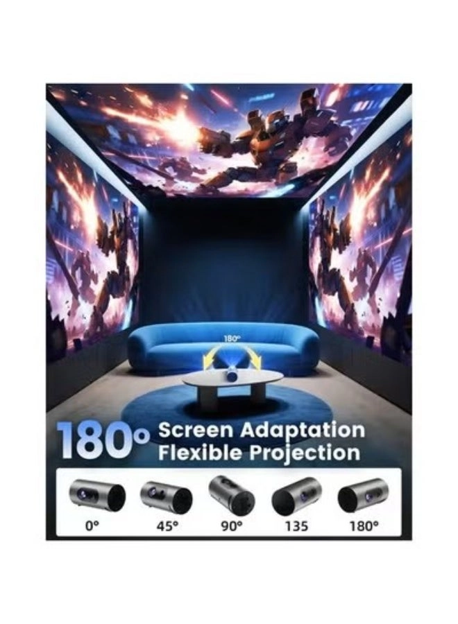 Smart Android Portable Projector 400 ANSI lumens 1080P