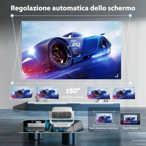 Mini Projector B0FQBYPRVM 18000 Lumens