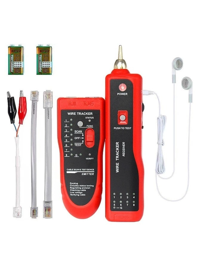 BEST ONE Wire Tester - RJ45 RJ11 Line Finder