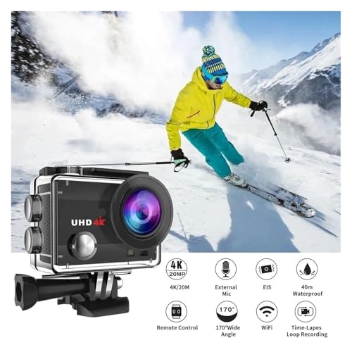 Action Camera - 128G 4K 60FPS