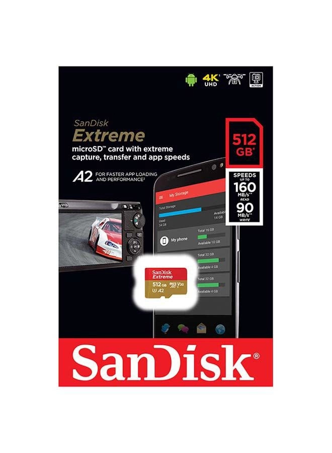 Extreme microSD U3 512GB