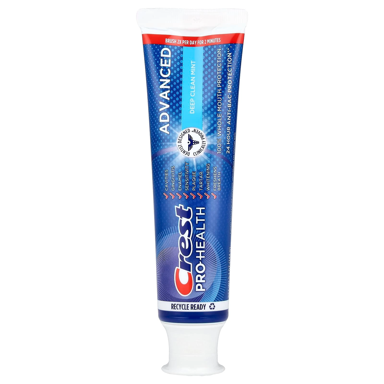 Crest Pro-Health Advanced Fluoride Deep Clean Mint Toothpaste 144 g