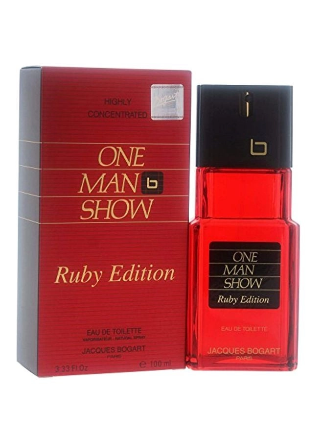 One Man Show Ruby Edition Eau de Toilette 100ml