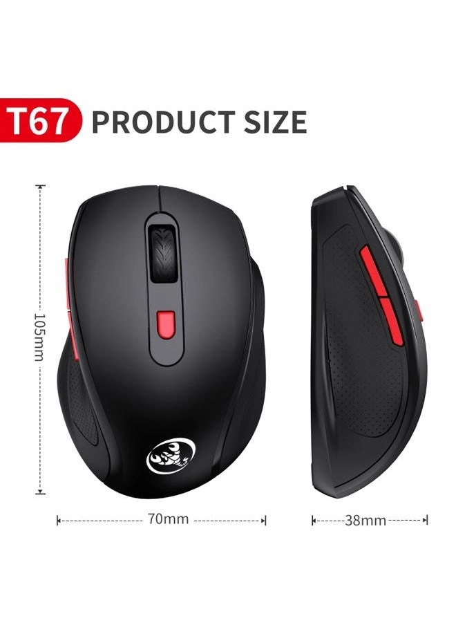 T67 Wireless Mouse - Wireless