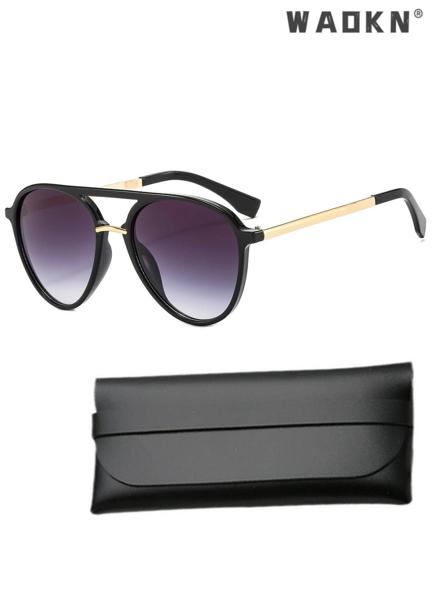 Polarized Sunglasses - 58 mm Black-1