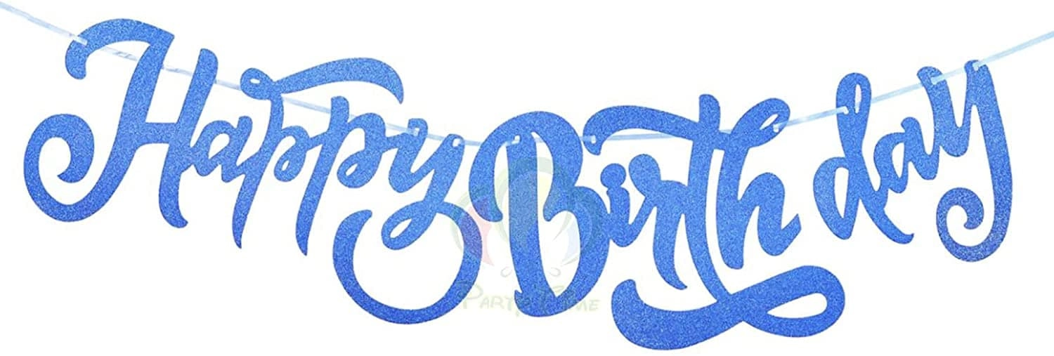 Party Time Trading LLC Happy Birthday Banner - 1 Set