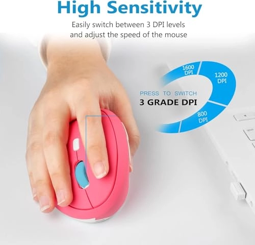 Vertical Ergonomic Mouse - USB