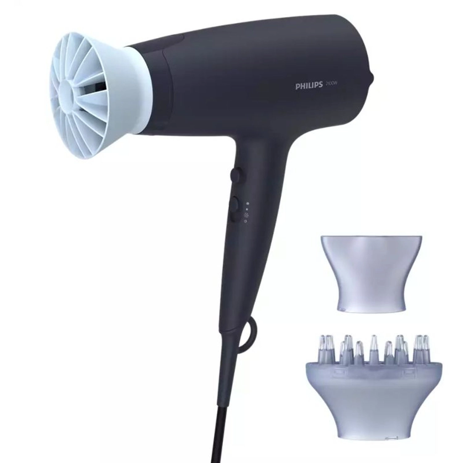 Philips BHD360 - 2100 W Black