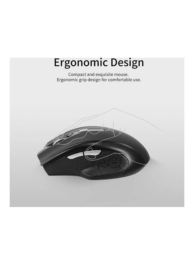 Ergonomic RGB Wireless Gaming Mouse - Wireless