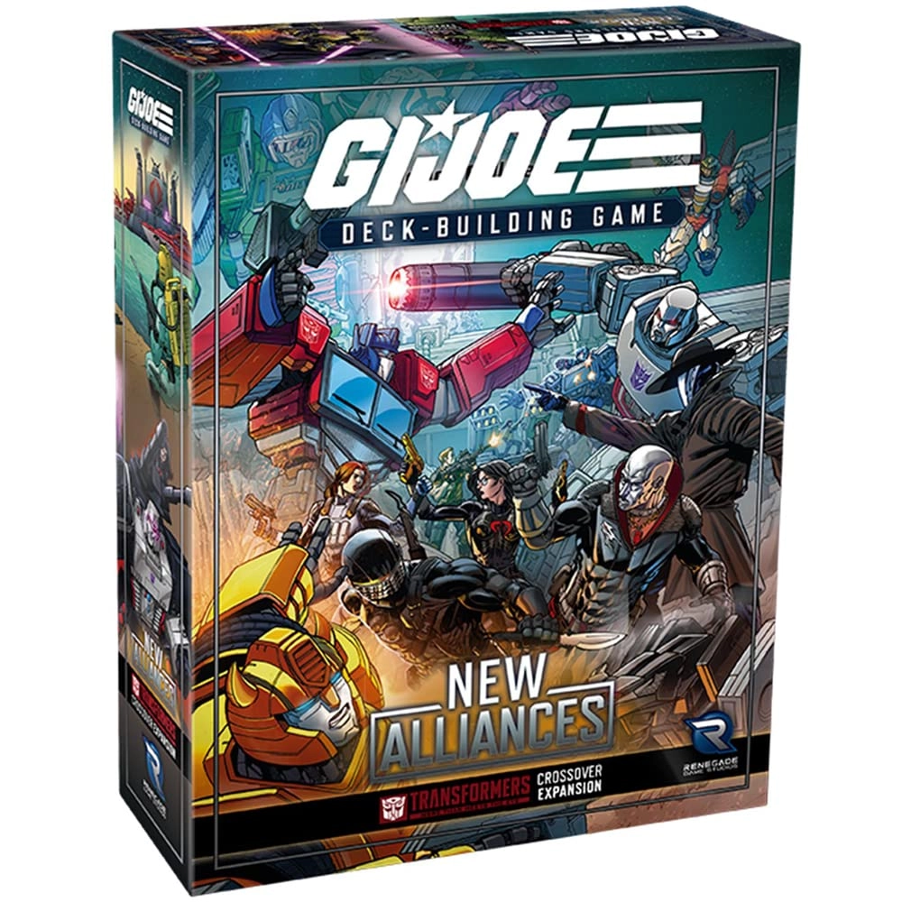Renegade Game Studios G.I. Joe Deck-Building Game: New Alliances - A Transformers Crossover Expansion