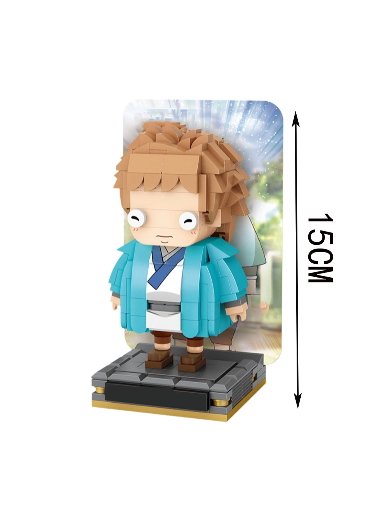 Character Model Set - Blue Clothes Boy 331pcs