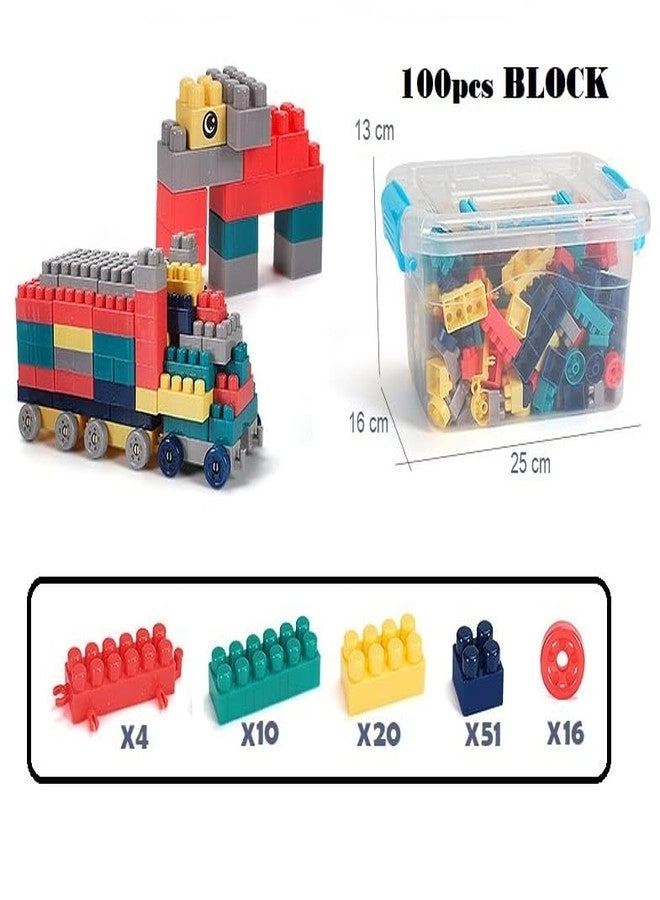 Toy Building Blocks - 100+ pcs
