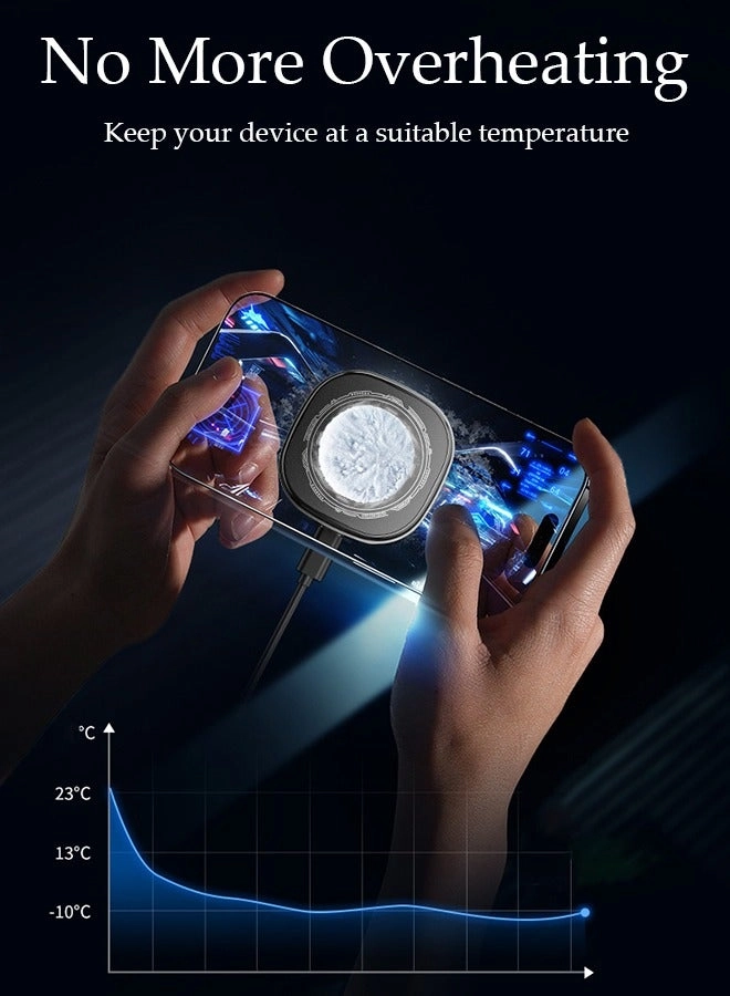 Phone Cooler - RGB Ring Light Semiconductor Cooling