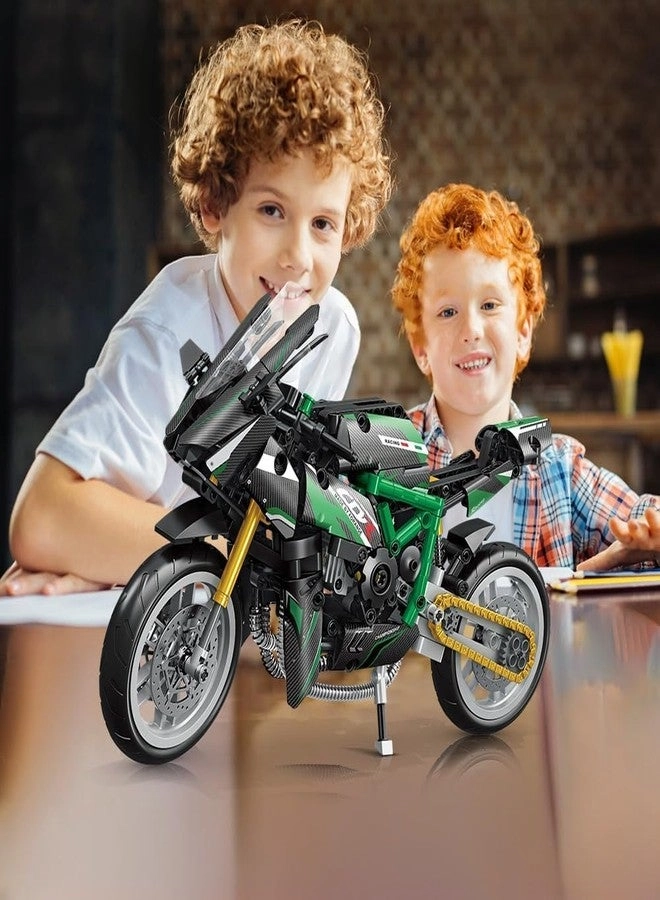 Deformation robotuilding toy - 15 pcs Motorcycle Model kit for ages 8+