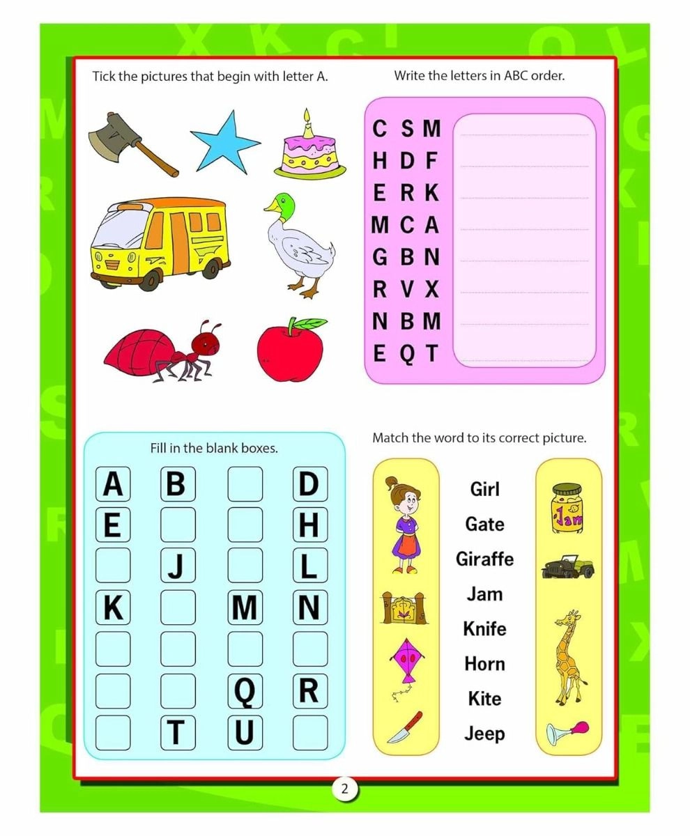 1001 Activities Book - 4-8 Years