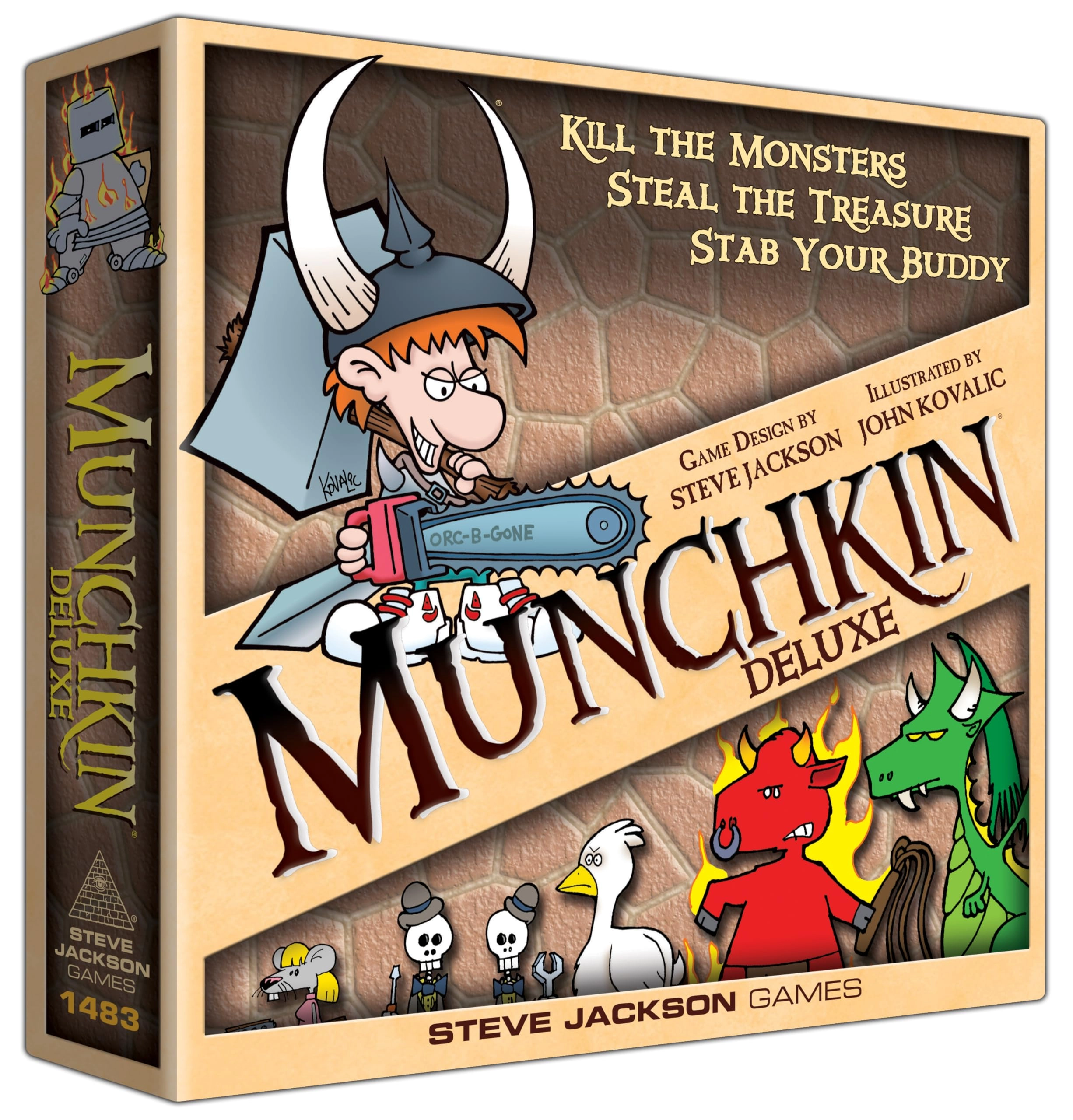 STEVE JACKSON GAMES Munchkin: Deluxe Ed.