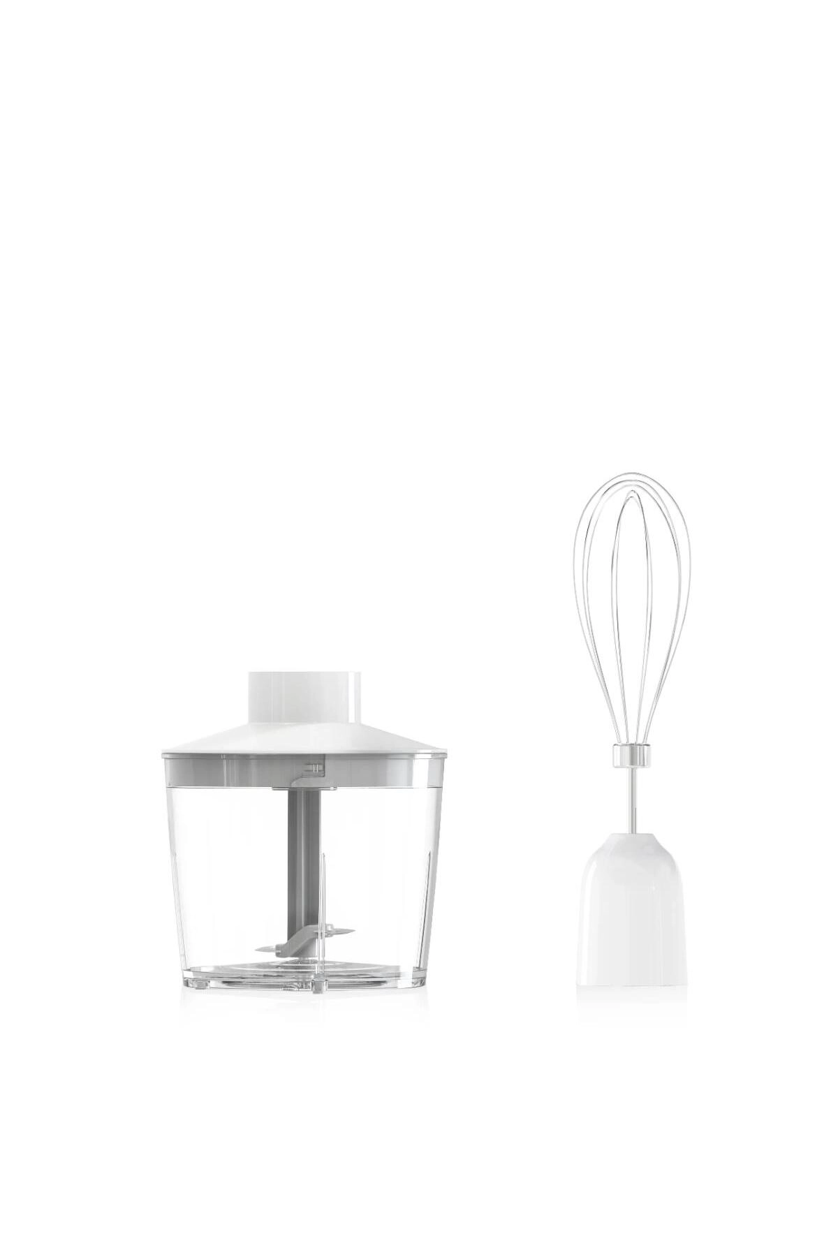 Lifestyle Powerful Hand Blender - Food Chopper & Whisker Splash Control High-Performance Blades