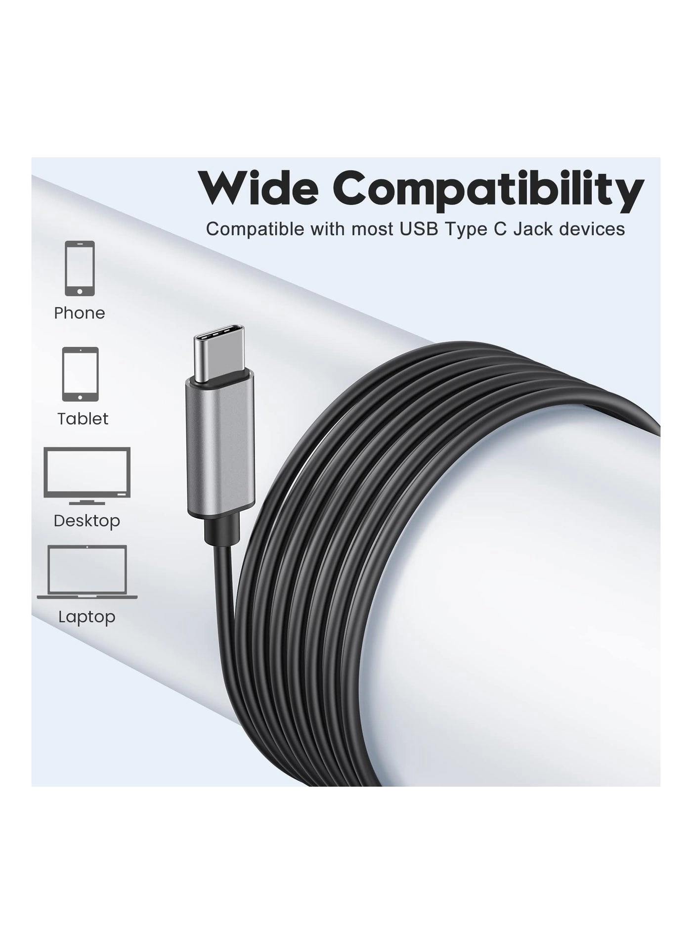 USB C Headphones - Wired Earbud