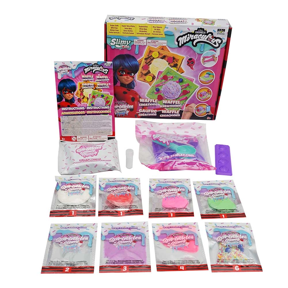 Miraculous Sprinkle N' Slimy Waffle Creations Kit - 5+ years