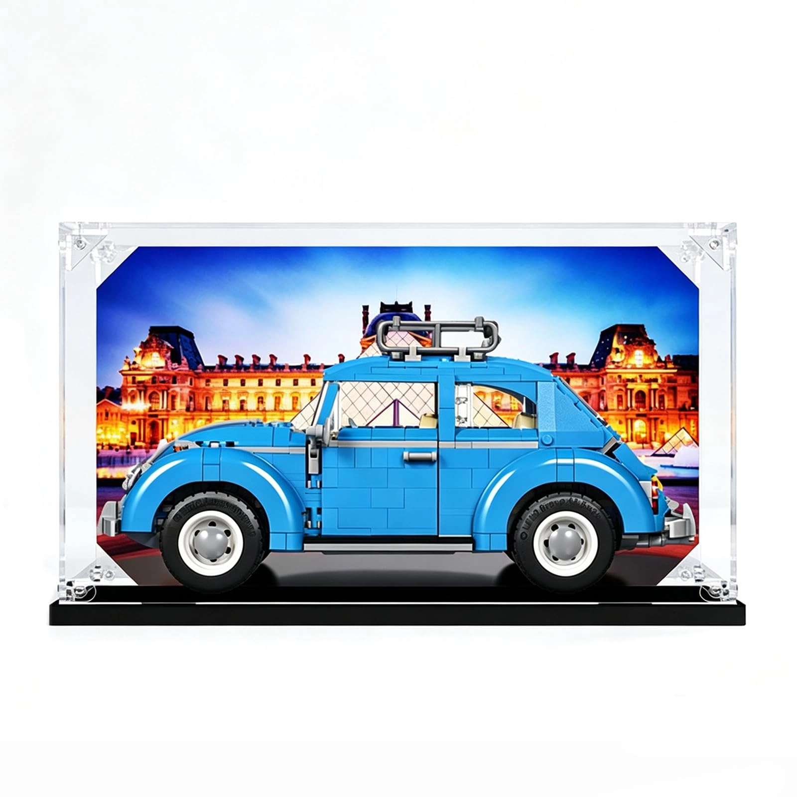 Generic Display Case - 32 x 15 x 18cm Black-3mm