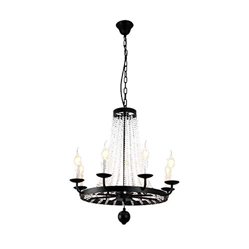 American Rustic Living Room Chandelier - 50cm